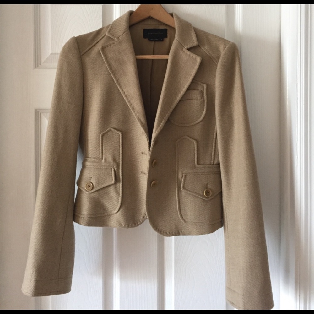 BCBG blazer khaki