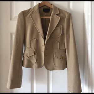 BCBG blazer khaki
