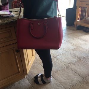 Tory Burch Carnival Red Robinson Bag