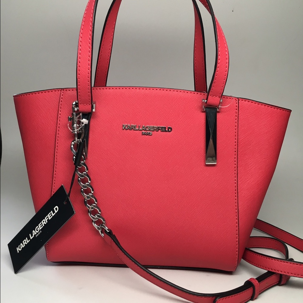 Karl Lagerfeld Suki Mini Leather Tote