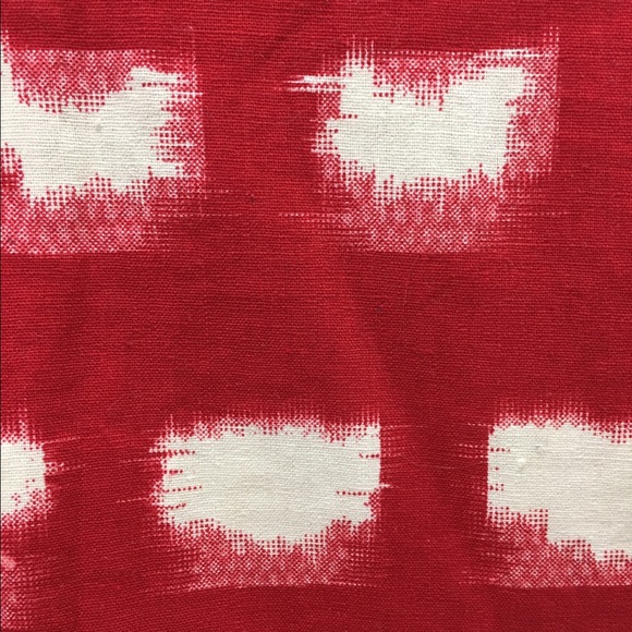 Anthropologie Red Pencil Skirt Size 10 - Picture 3 of 4