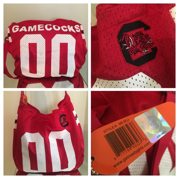 SOUTH CAROLINA SPORTS GAMECOCKS JERSEY BAG! Wow! - Picture 7 of 8