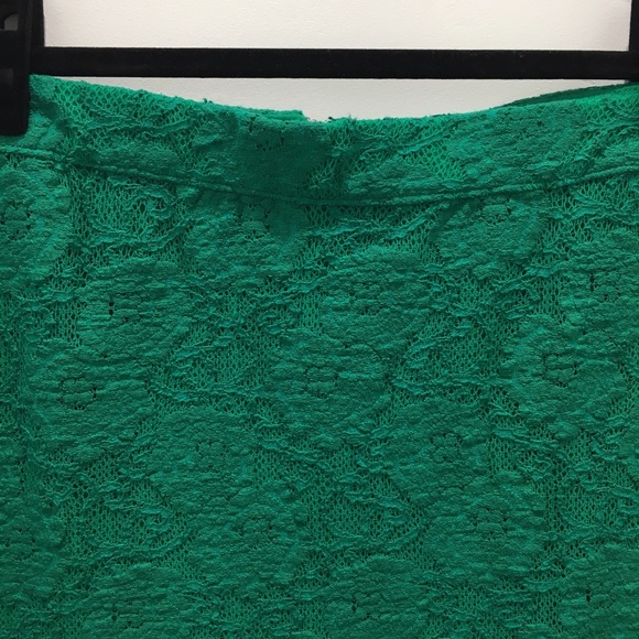 Anthropologie Green Pencil Skirt Size Medium - Picture 2 of 4