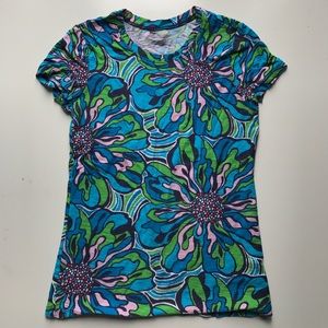 Lilly Printed Slub Tee