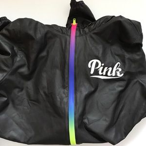Vs pink rainbow zipper wind breaker xs s