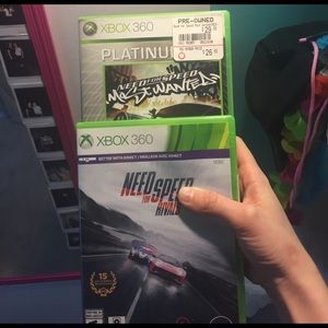Two Xbox 360 games
