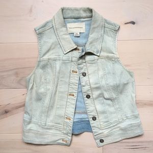 Pilcro and the Letterpress Denim vest