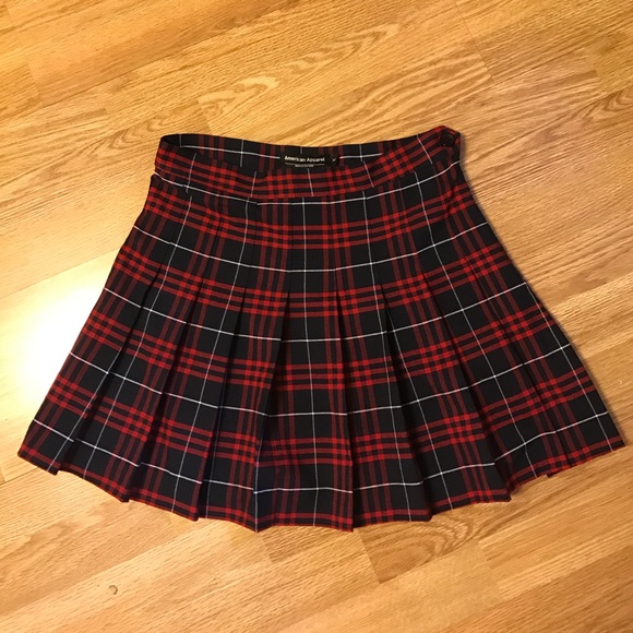 American Apparel Dresses & Skirts - American Apparel Plaid Tennis Skirt