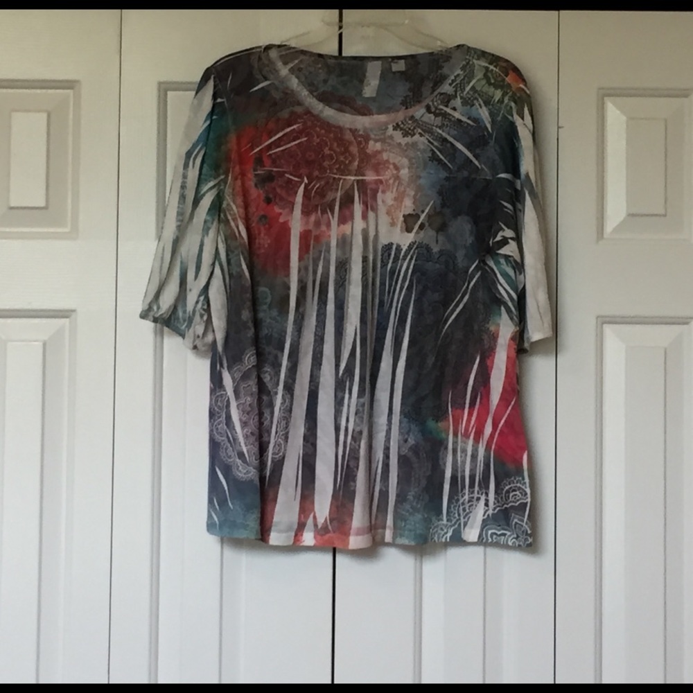 Lightweight cotton blend shirt