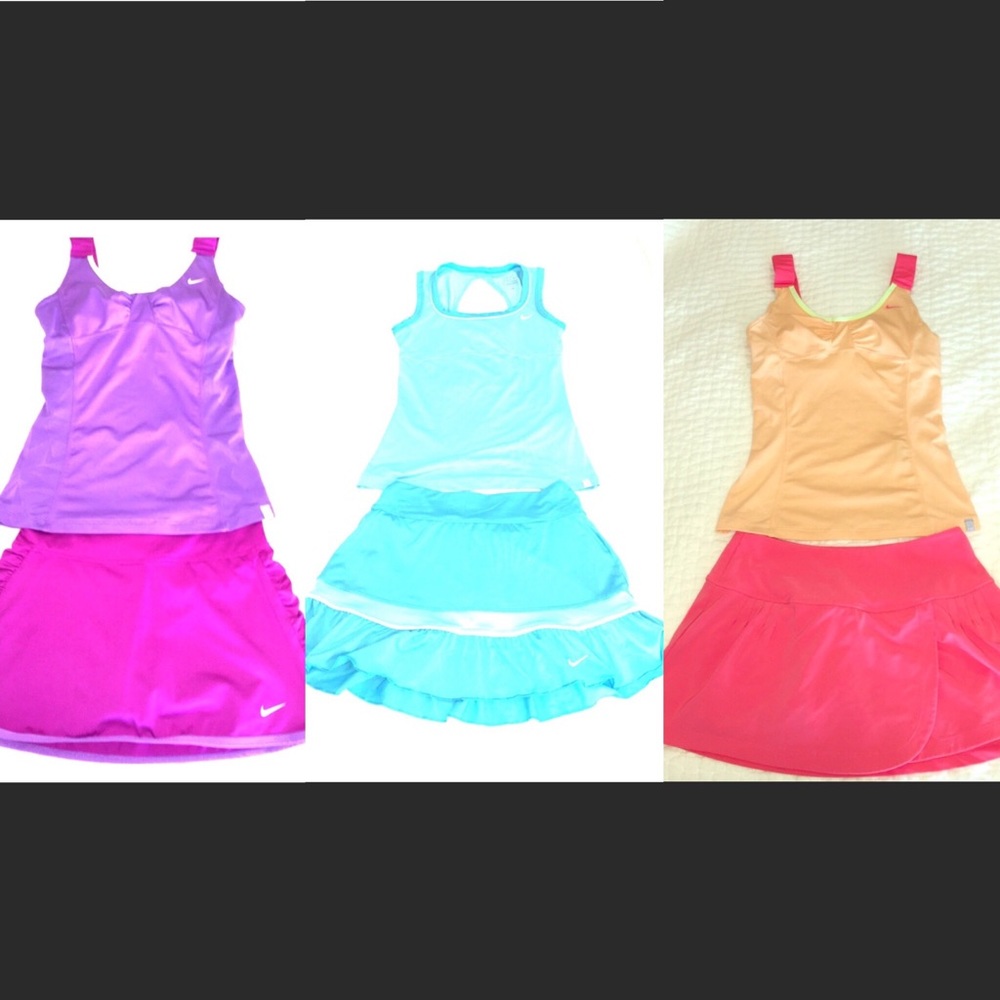 💥NIKE BUNDLE DEAL! (3 tops & 3 skorts -- SMALL)