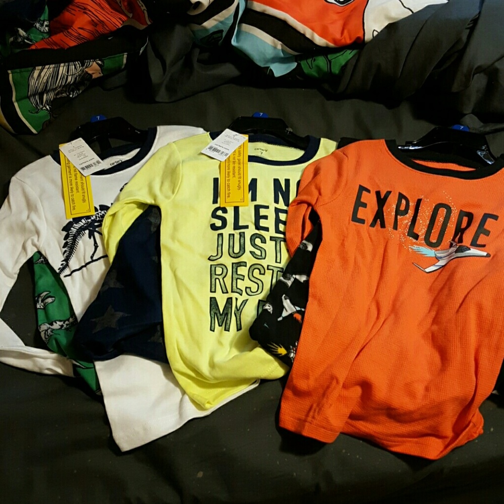 Kids Carter pajama set BOYS!