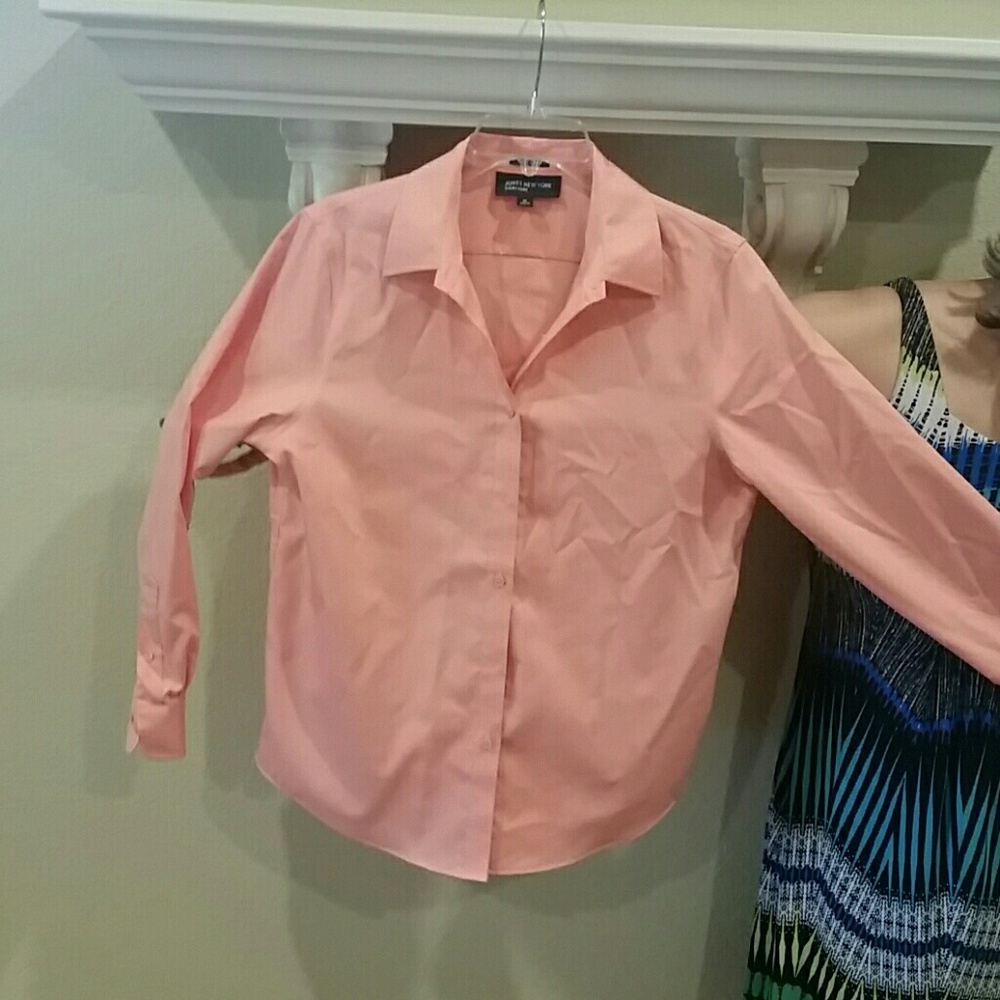Beautiful coral button down shirt
