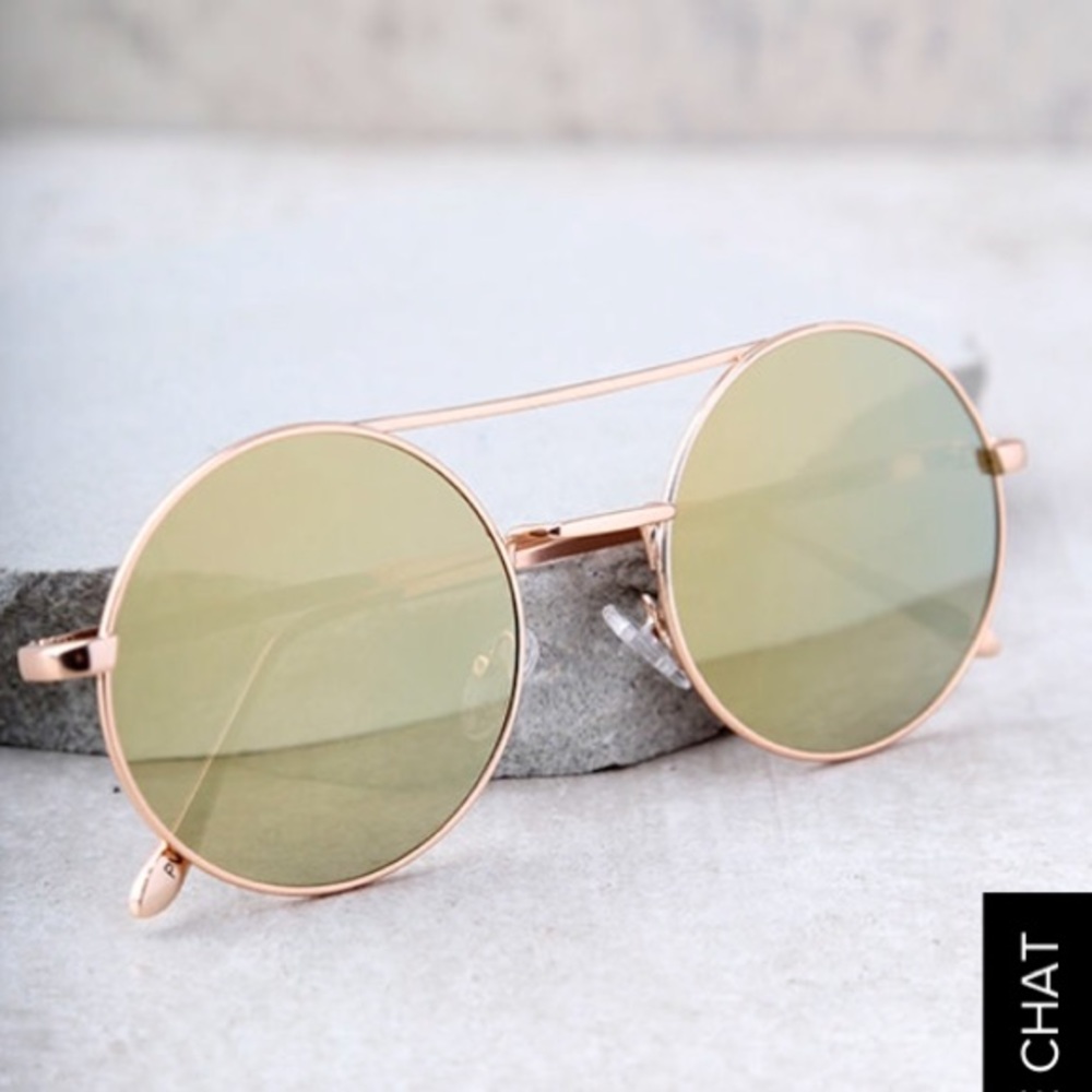 Lulu's circle sunglasses