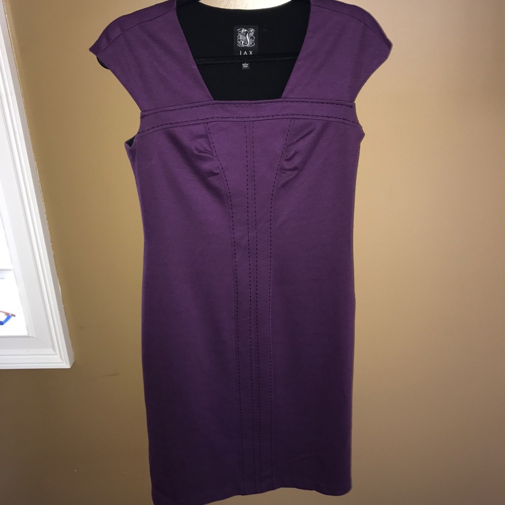 JAX purple cocktail dress