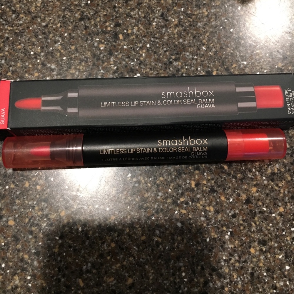 NWOT Smashbox limitless & color seal balm