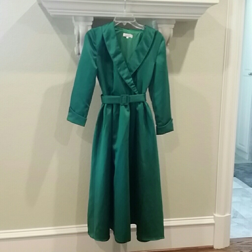 Green dress