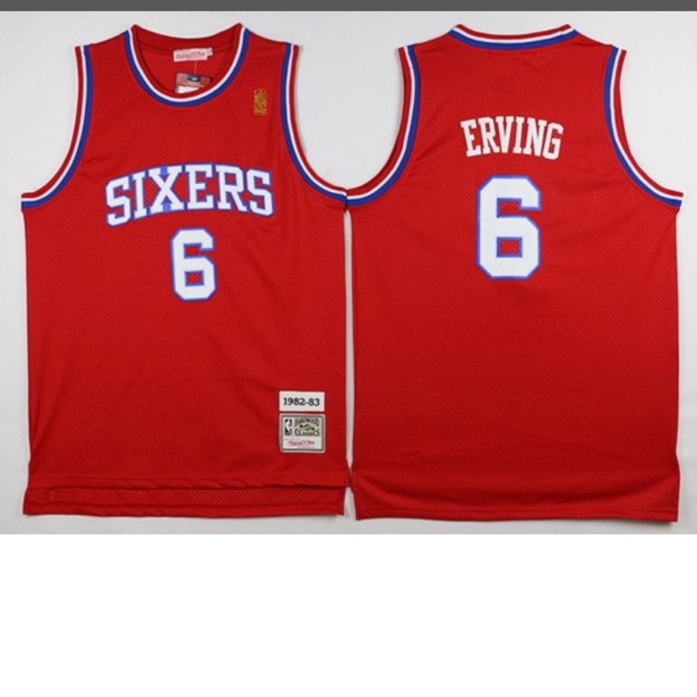Julius Erving Authentic Throwback Jersey