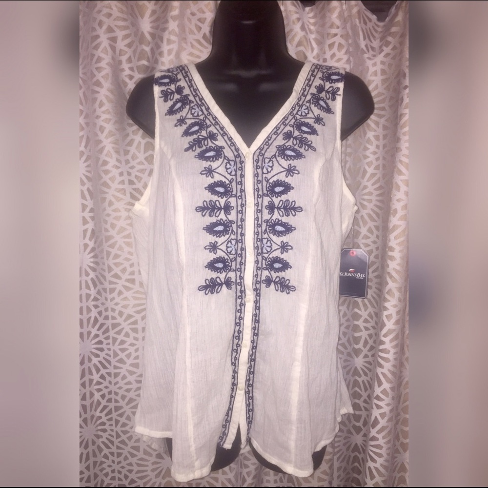 St. John Bay blouse
