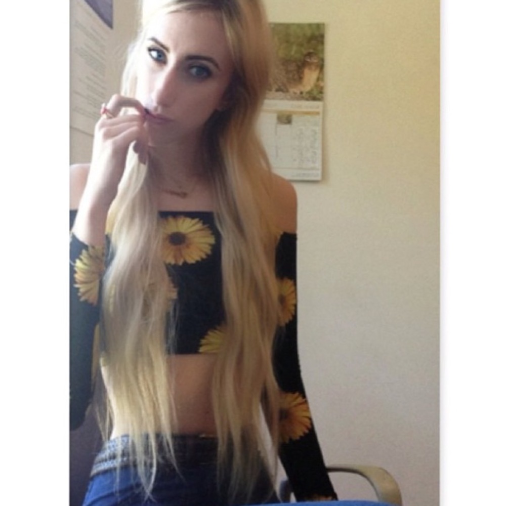 nasty gal festival crop top