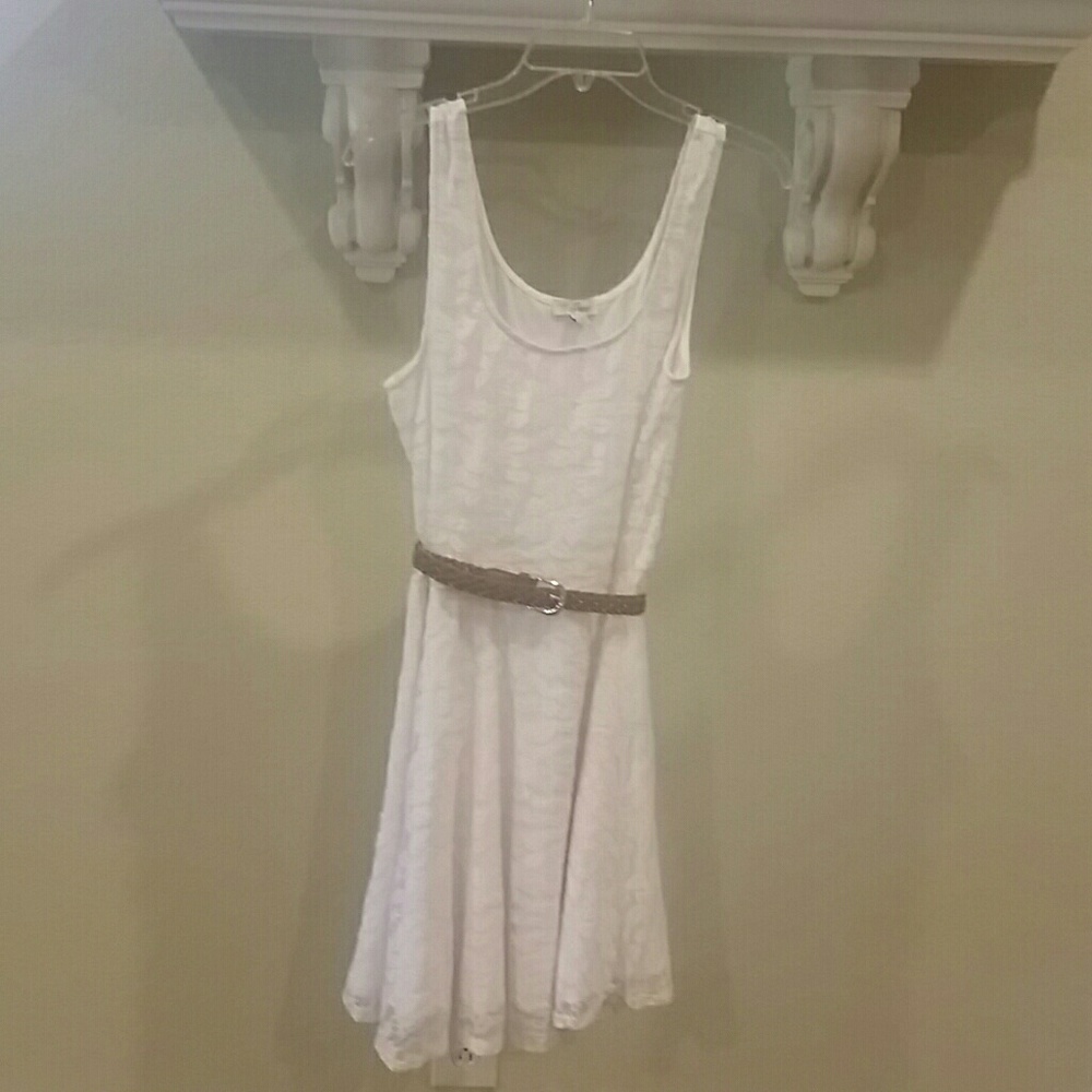 White summer dress