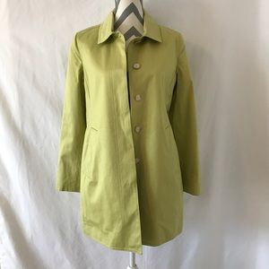 Coach Green Trenchcoat