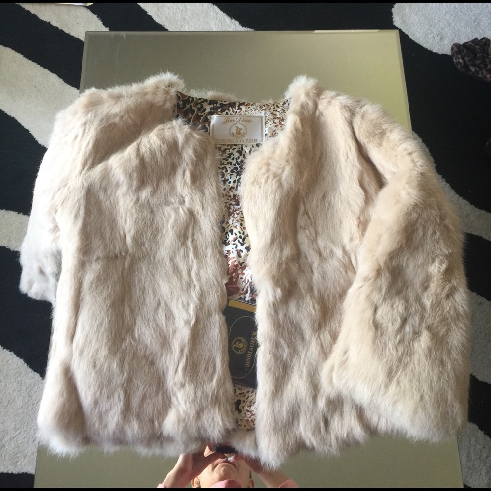 Beautiful genuine fur coat