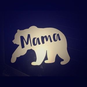 Mama Bear Car Decal!