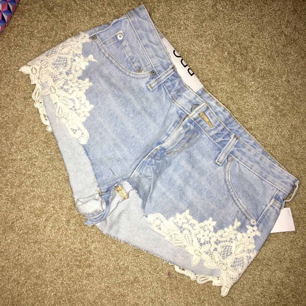 ❤️Short shorts Denim