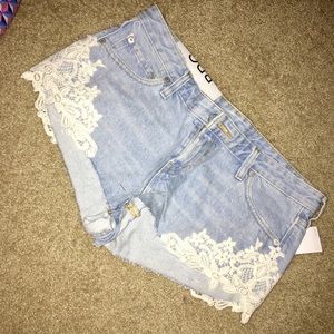 ❤️Short shorts Denim