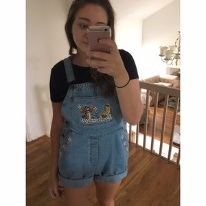 Vintage Winnie the Pooh overalls