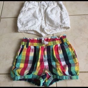 2 baby Gap toddler girl shorts
