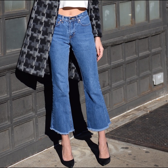 jordache Denim - Perfect on trend flare crop jeans