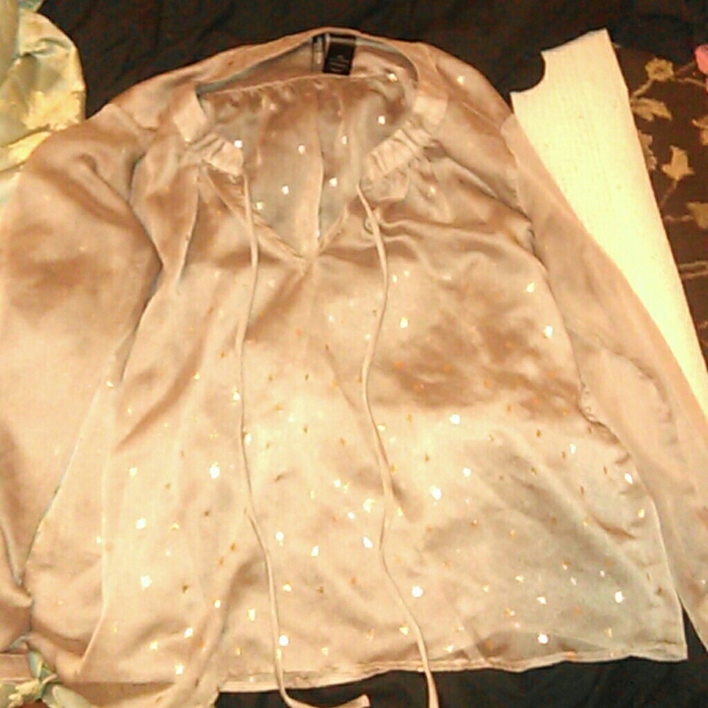 Sheer toned blouse