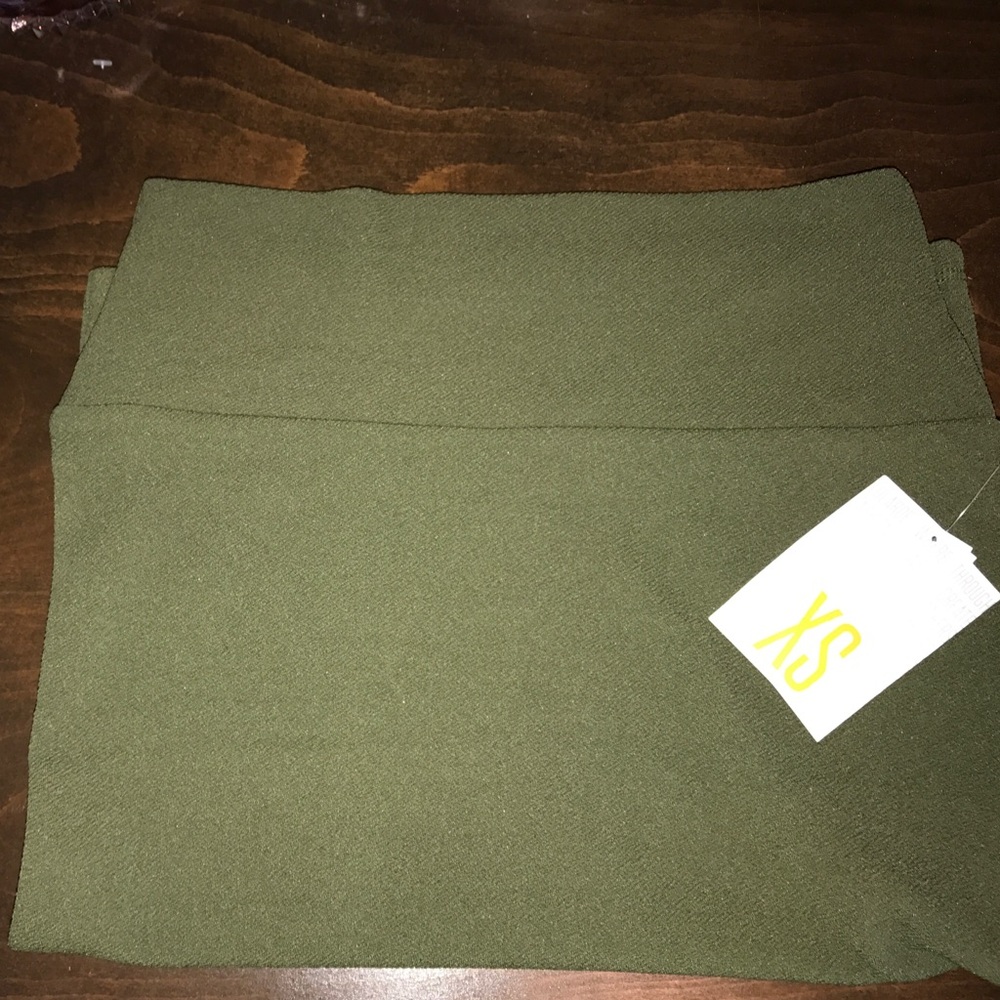 XS Army Green Lularoe Cassie