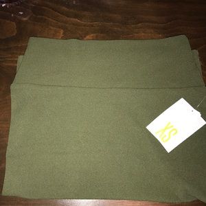 XS Army Green Lularoe Cassie