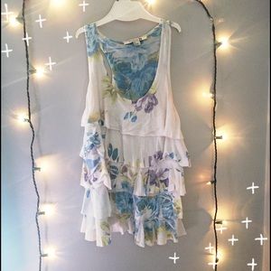 Floral tank top