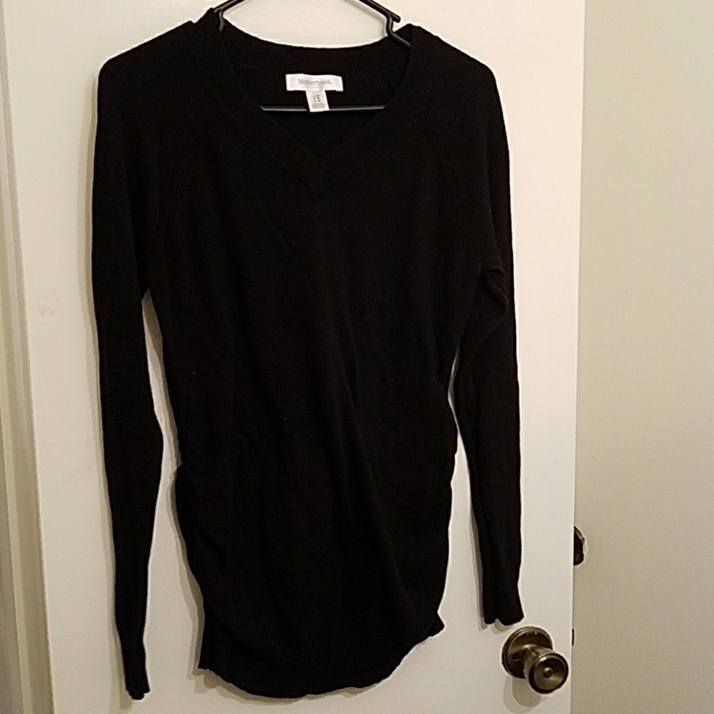 Maternity knit sweater