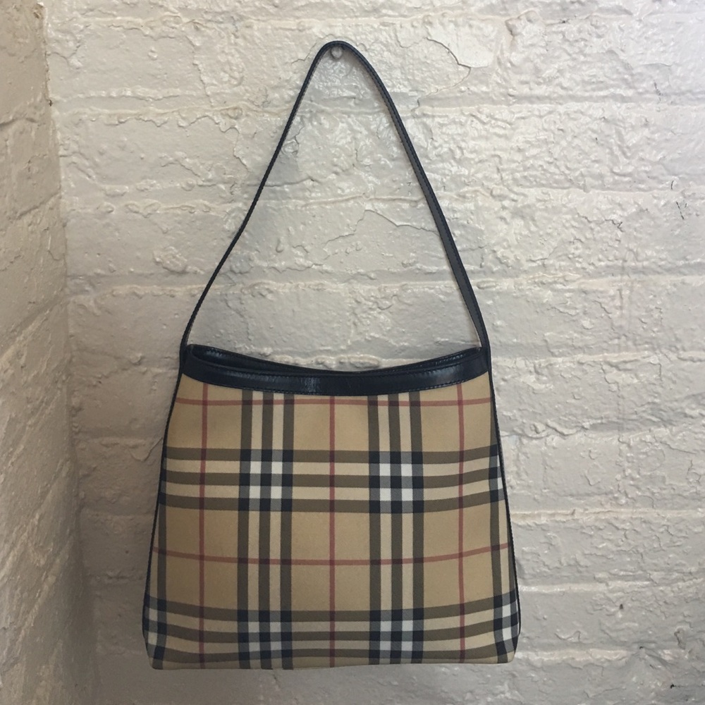 Vintage Burberry shoulder purse