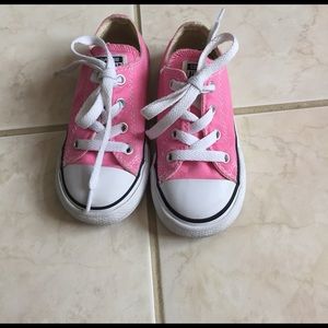 Toddler girl pink converse