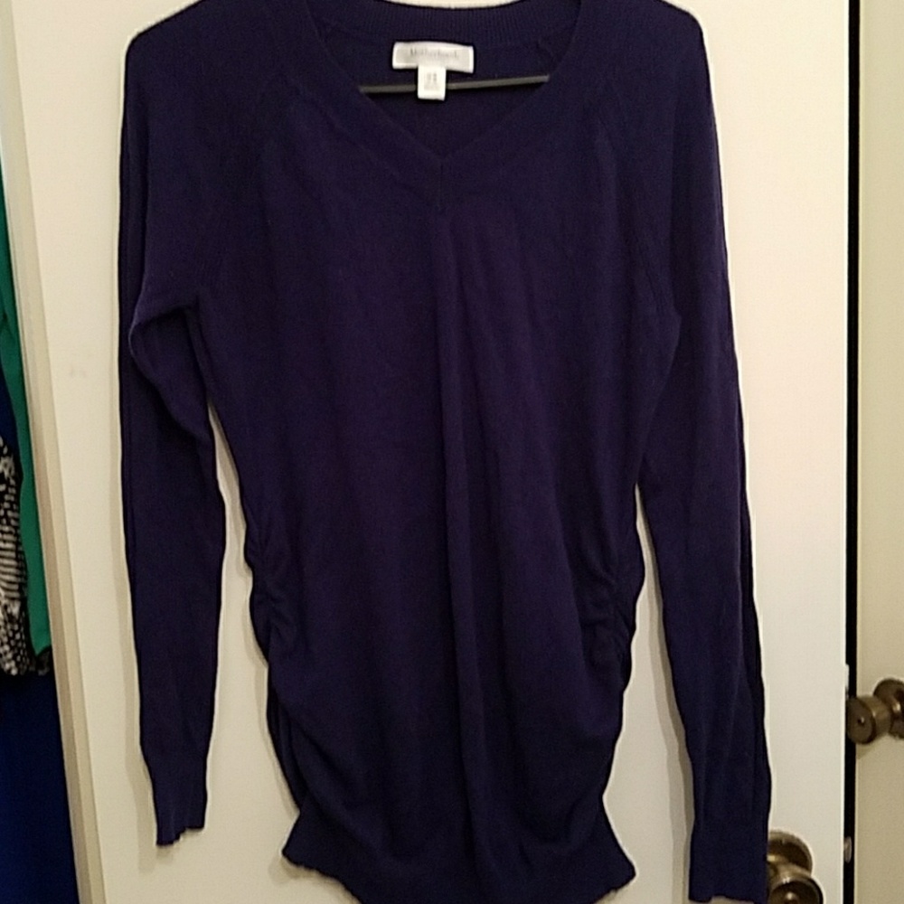 Maternity knit sweater