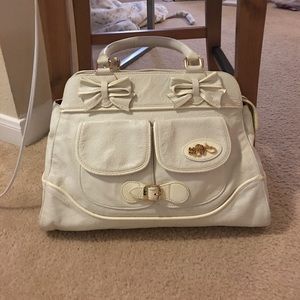 Betsey Johnson Lace print purse