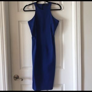 Zara Blue Fitted Dress