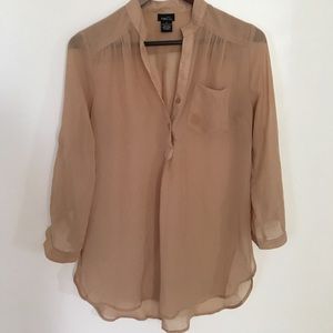 Nude Tunic Popover