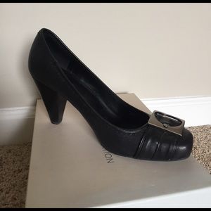 BCBG black pumps