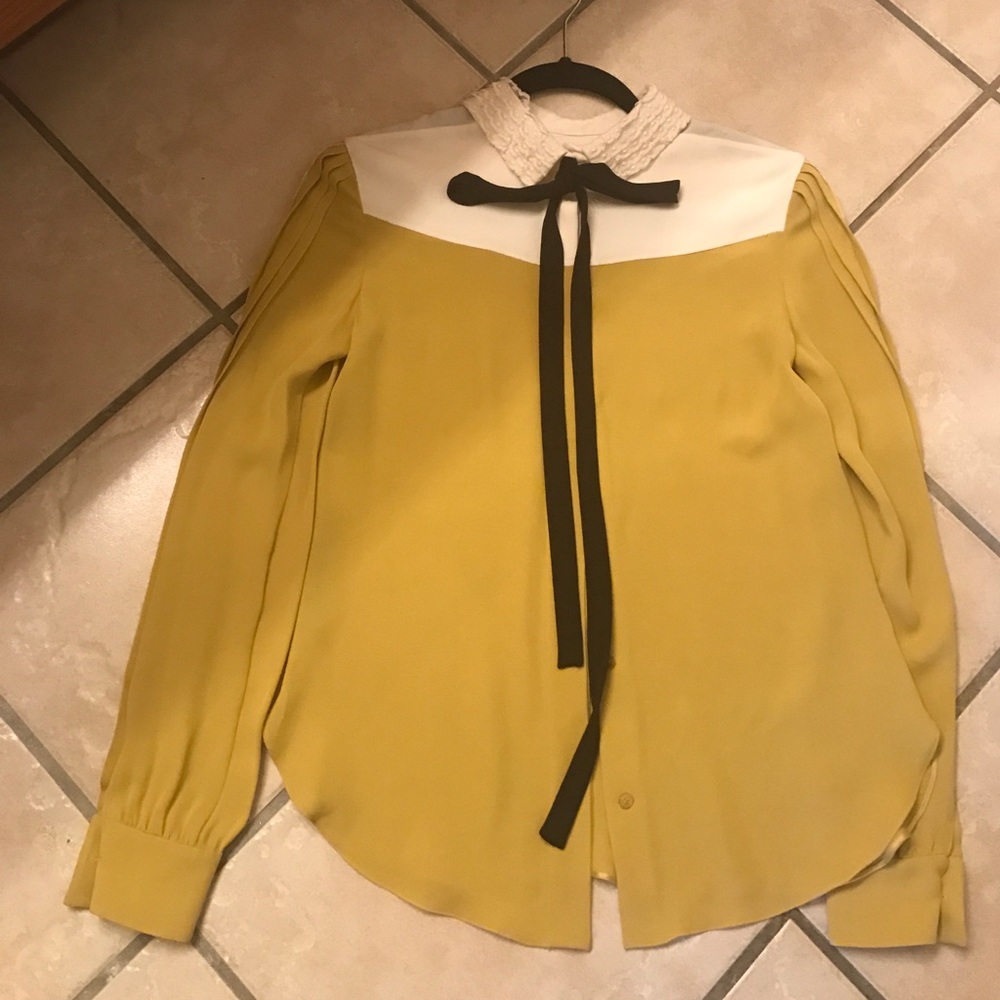 Valentino collection 2016 silk blouse