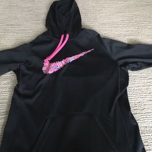 Nike back hoodie