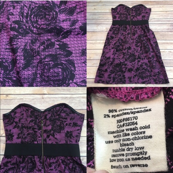 SOLD 💌Small UO Silence + Noise Strapless Dress - Picture 3 of 4