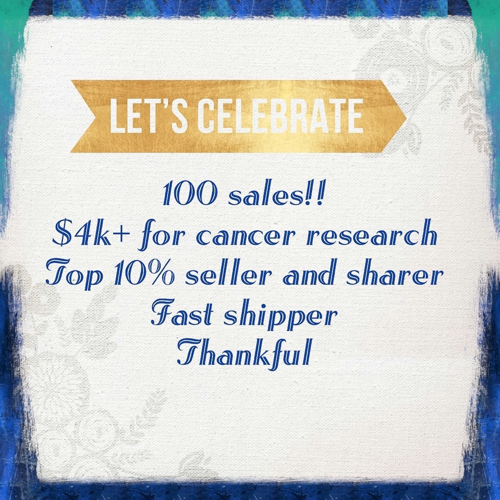 Yay🎉 100 sales YTD! Thank you!! 👯👯