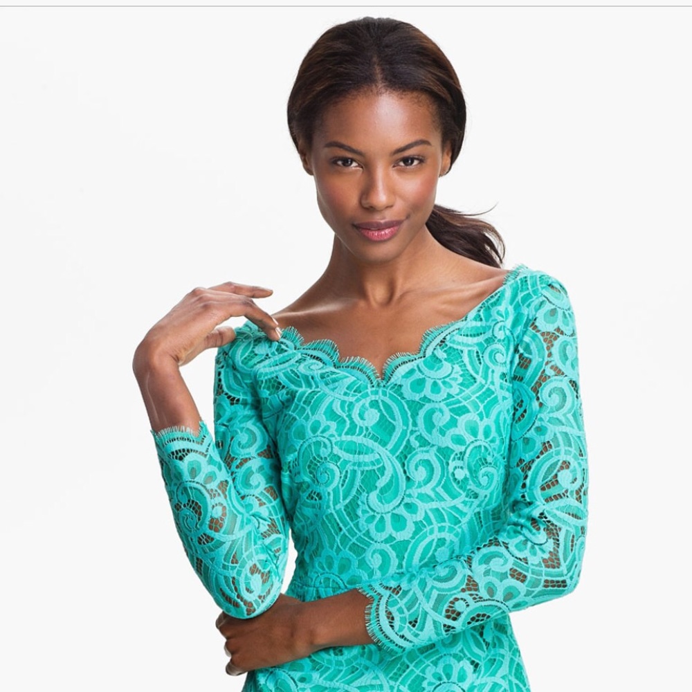 NWT Lilly Pulitzer Helene Lace Dress, Size 00