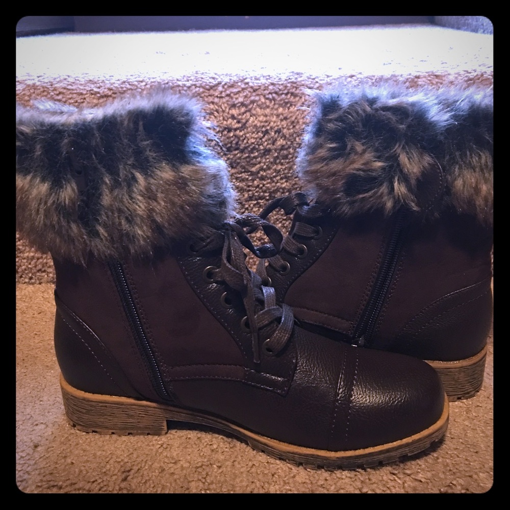 Brown boots